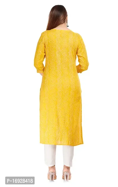 Trendy Women Rayon Casual Kurta-thumb2