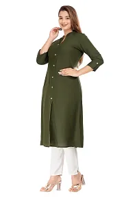 Trendy Women Rayon Casual Kurta-thumb2