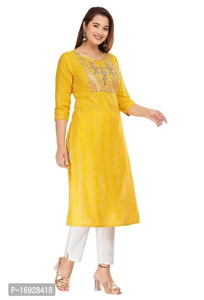 Trendy Women Rayon Casual Kurta-thumb4