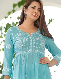 Trendy Women Rayon Casual Kurta-thumb3