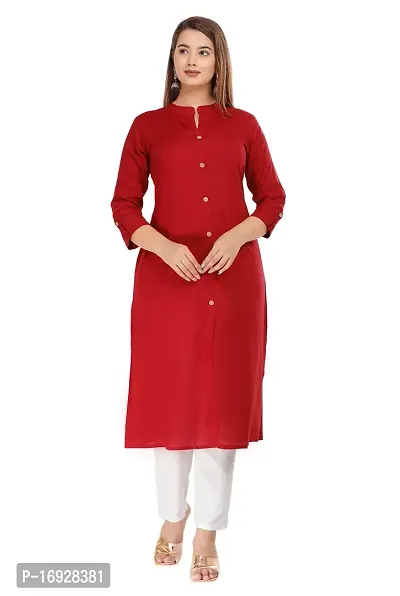 Trendy Women Rayon Casual Kurta