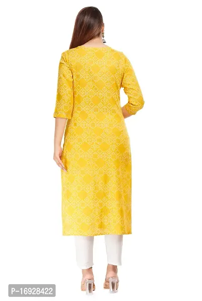 Trendy Women Rayon Casual Kurta-thumb2