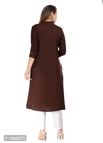 Trendy Women Rayon Casual Kurta-thumb2