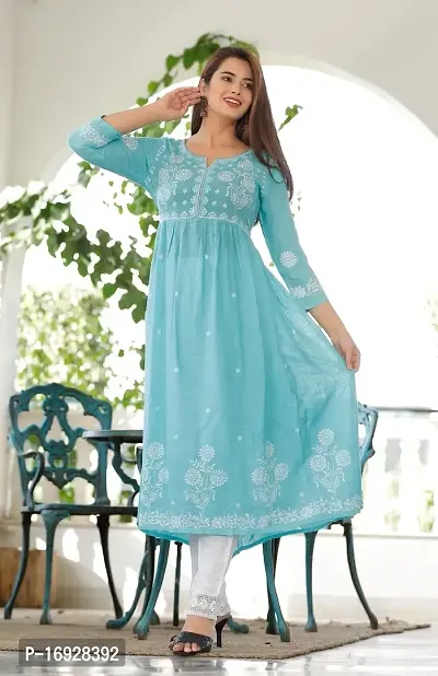 Trendy Women Rayon Casual Kurta-thumb3