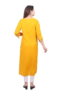 Trendy Women Rayon Casual Kurta-thumb1