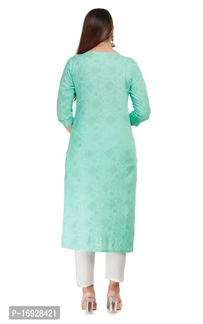 Trendy Women Rayon Casual Kurta-thumb2