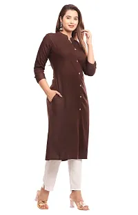 Trendy Women Rayon Casual Kurta-thumb2