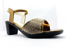 Golden Sandal Trendy for Women/Girls-thumb3