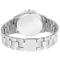 Hala HL-1045-Crystal Silver Attractive Designer Analog Dial Stainless Steel Strap-thumb1