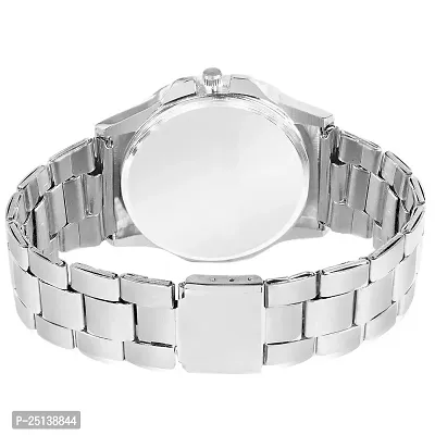 Hala HL-1045-Crystal Silver Attractive Designer Analog Dial Stainless Steel Strap-thumb2