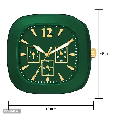 hala - (M2 Green Miller) Best Quality New Design Analog Watch - For Boys  Girls 816 Miller Square Dial Analog Watch-thumb3