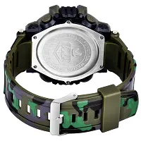 hala - (M2 Military Green)  Latest Premium Fashion Digital Watch - For Boys  Girls M2 818 Military Sports Green Digital Warch-thumb2