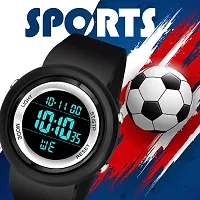 hala - (SILVER-BEN-2022)  Digital Watch - For Men HL-2022 New Trending Full Silver Ring Waterproof Gym Fitness Freek-thumb2