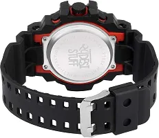 hala - (HALA-RED-SSA)  Digital Watch - For Men NEW GENERATION RED DIAL BLACK STRAP WATCHES-thumb3