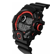 hala - (HALA-SSA-RED)  Digital Watch - For Men NEW GENERATION RED DIAL BLACK STRAP WATCHES-thumb3