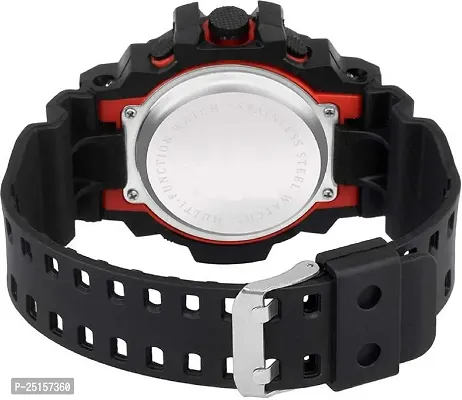 hala - (HALA-SSA-RED)  Digital Watch - For Men NEW GENERATION RED DIAL BLACK STRAP WATCHES-thumb2