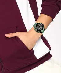 Hala - (ARMY-GREEN-SINGLE) FL-1017 Indian Army Green Digital Watch - For Boys  Men - Buy Digital Watches Online-thumb1