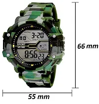 Hala - (ARMY-GREEN-SINGLE) FL-1017 Indian Army Green Digital Watch - For Boys  Men - Buy Digital Watches Online-thumb2