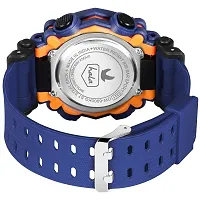 hala - (1040-Blue) Stylish Sports Amazing Look Cool Style - HL-1040-Blue Atteractive Sports Designer Multi Function Digital Watch - For Men  Boys-thumb2