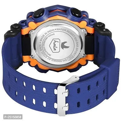 hala - (1040-Blue) Stylish Sports Amazing Look Cool Style - HL-1040-Blue Atteractive Sports Designer Multi Function Digital Watch - For Men  Boys-thumb3