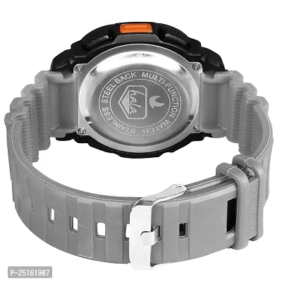 hala - (1050-Grey)  Latest Sports Trending Fashionable Digital Watch - For Men HL-1050-Lightweight Sports-thumb2