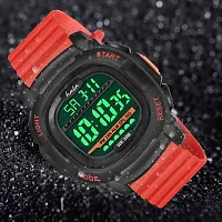 hala - (1050-Red)  Latest Sports Trending Fashionable Digital Watch - For Men HL-1050-Lightweight Sports-thumb3