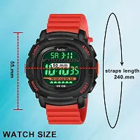 hala - (1050-Red)  Latest Sports Trending Fashionable Digital Watch - For Men HL-1050-Lightweight Sports-thumb4