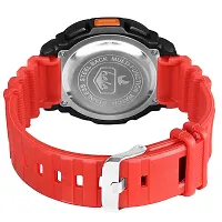 hala - (1050-Red)  Latest Sports Trending Fashionable Digital Watch - For Men HL-1050-Lightweight Sports-thumb2