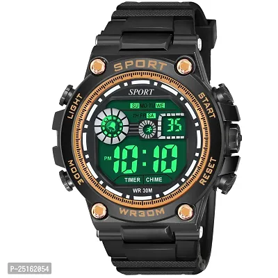 hala - (1051-Copper)  Multi-Function Sports Cool Style Digital Watch - For Men HL-1051-Copper Premium Looks Sports