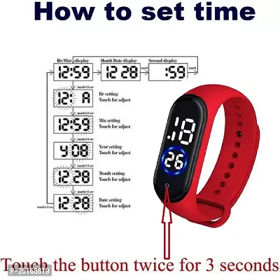 Classy Digital Watches for Kids, Pack of 1-thumb3