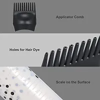 LUXURIA Hair Oil/Hair Dyeing Coloring Applicator Bottles Root Comb Applicator Bottle Dispenser with Comb Salon Hair Tools(1pc) (Black)-thumb3