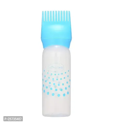 Luxuria Hair Oil/Hair Dyeing Coloring Applicator Bottles Root Comb Applicator Bottle Dispenser with Comb Salon Hair Tools(1pc) (Blue)
