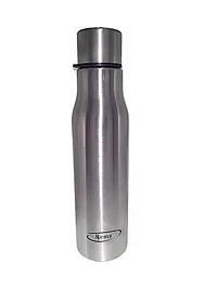 Rema - Water Bottle Stainless Steel - Sports 750ml - Pure Steel Bottle For School Kids, Men  Women (750ml)-thumb4