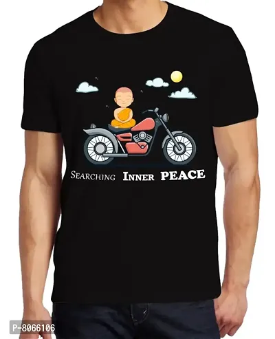 Classy Cotton Printed Mens T-Shirt