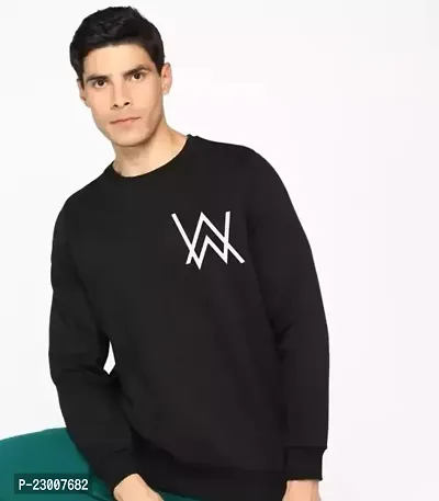 Comfortable Maroon Fleece Sweatshirts For Men-thumb0