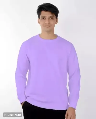 Comfortable Black Fleece Sweatshirts For Men