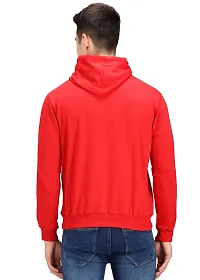 Comfortable Red Fleece Sweatshirts For Men-thumb1