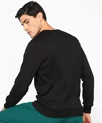 Comfortable Maroon Fleece Sweatshirts For Men-thumb1