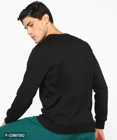 Comfortable Maroon Fleece Sweatshirts For Men-thumb2