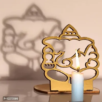 Memoir Acrylic Ganesh Ganpati Cutout Shadow Homedecor Item Stylish Gift-thumb3