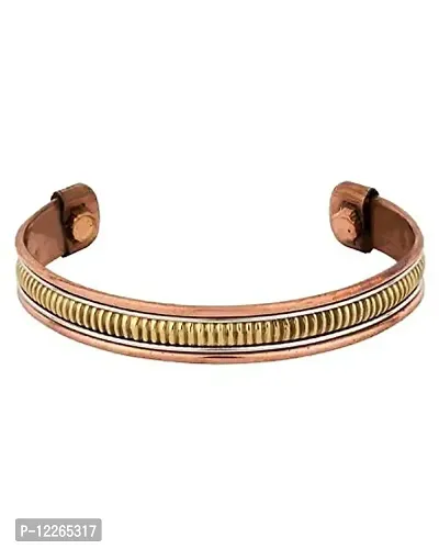 Memoir Mix Metal with base Copper Alloy Magnets end kada / bracelet for good health and reliving arthritis/rheumatic symptoms