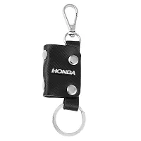 Memoir Leather Stylish Keychain car Keyring (CLMC4955)-thumb1