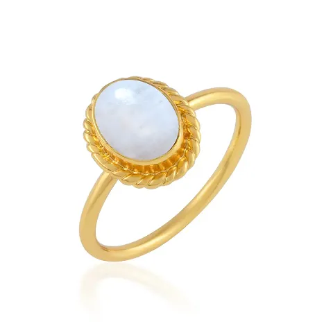 Goldplated Opal Fashion Jewellery Finger ring for Women
