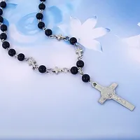 Memoir Onyx 6mm Bead Rosary Christian Rosary Bead Mala Catholic Prayer beads Christian-thumb3