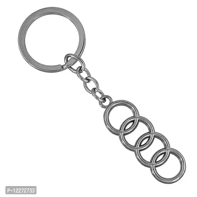 Memoir Srtainless Steel keychain Car keyring Stylish Luxury Car Accessories (CLMC4855-NN)