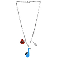 Memoir Silver plated ""Feeling the Blues"" Love Fashion pendant Men Women-thumb1