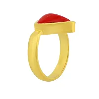 Memoir Gold plated, Triangle (Tikona) shaped finger ring Men women(ORMI5657-A)-thumb3