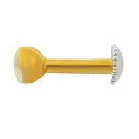 Memoir GOLD plated Brass, Nose pin, Nose Stud Women Girls-thumb2