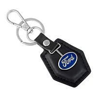 Memoir Leather Keychain Car keyring (CLRM6514NEW)-thumb1
