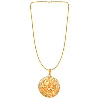 Memoir Brass Goldplated Handmade Designer Traditional Jewellery Ethnic chain Pendant for Women (PCAT6145)-thumb1